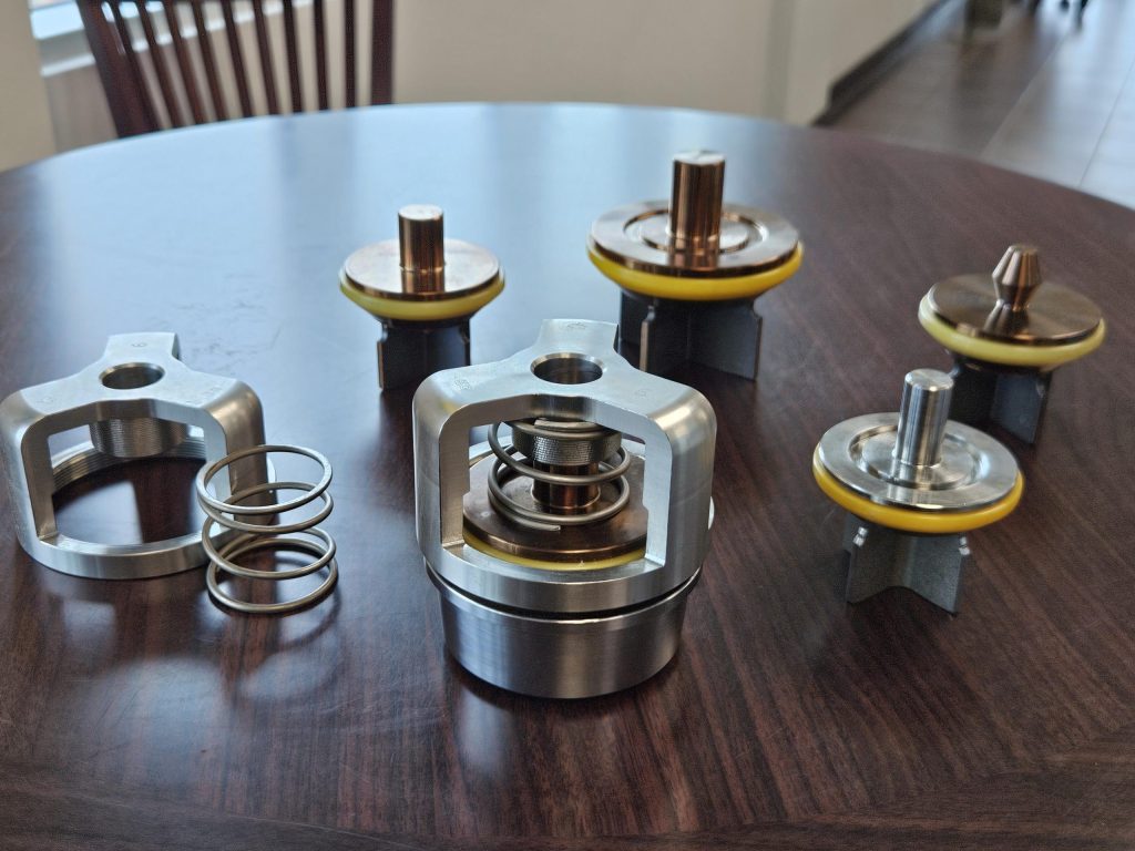 Double Barrel abrasion resistant valves